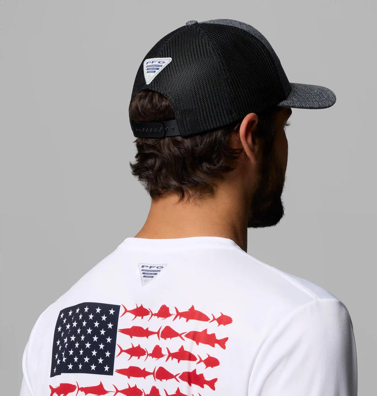 PFG Mesh Snap Back Ball Cap - Georgia