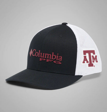 PFG Mesh Snap Back Ball Cap - Texas A&M