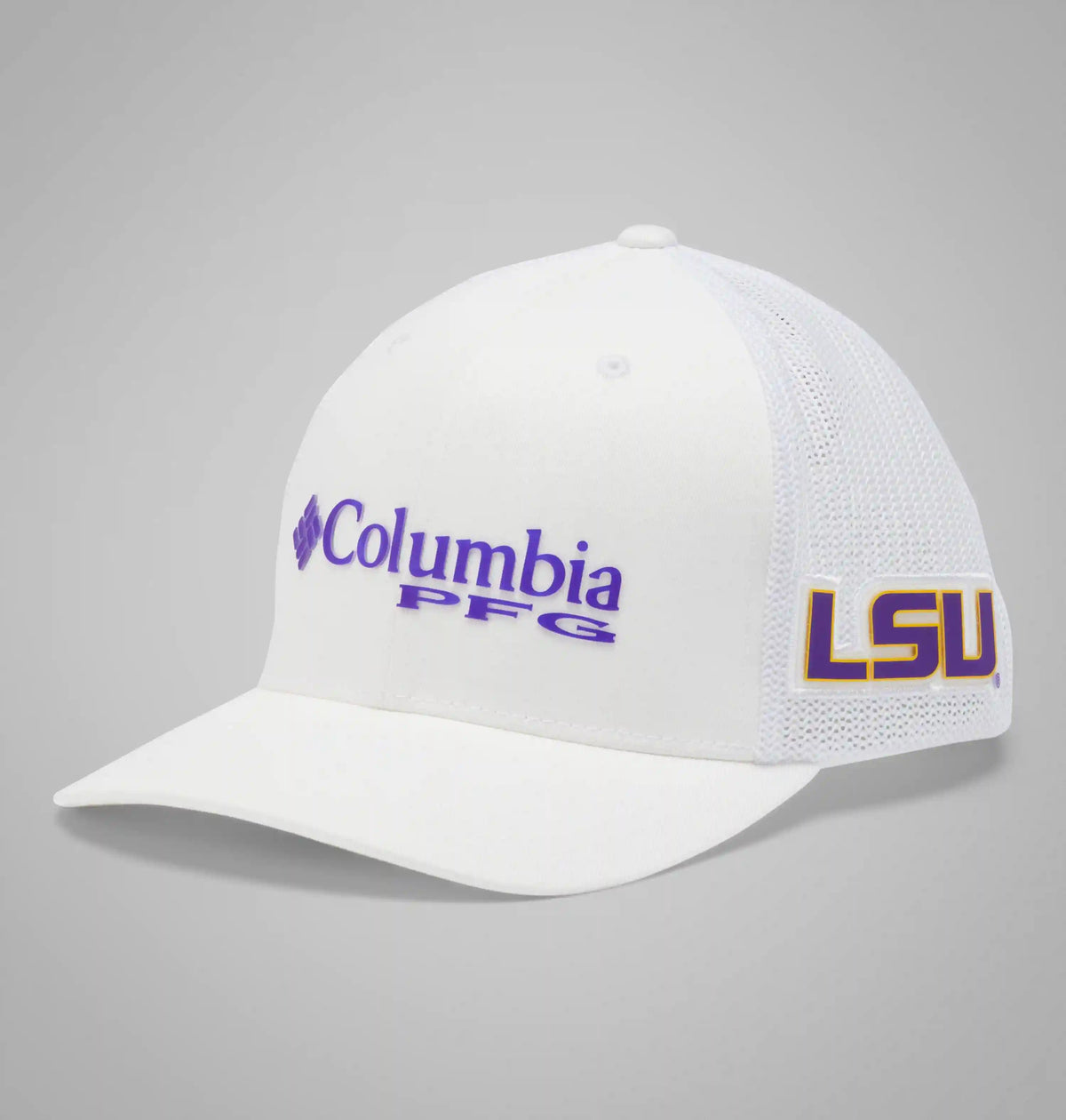 PFG Mesh Snap Back Ball Cap - LSU