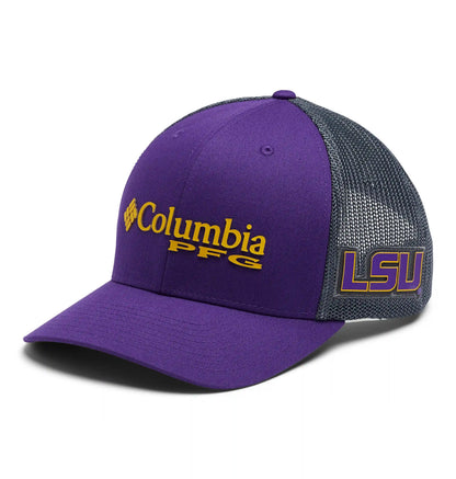 PFG Mesh Snap Back Ball Cap - LSU