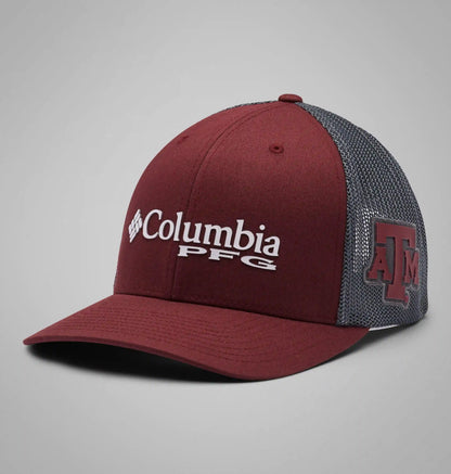 PFG Mesh Snap Back Ball Cap - Texas A&M