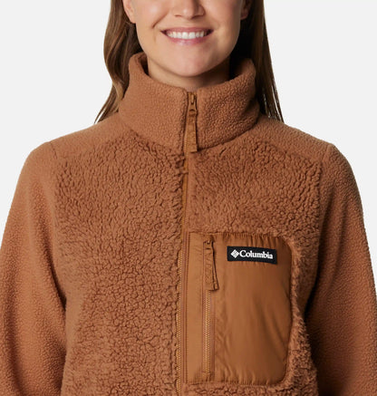 Women's Columbia Lodge Sherpa Full Zip Fleece Jacket
