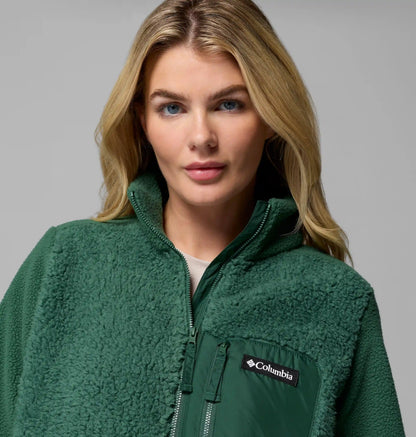 Women's Columbia Lodge Sherpa Full Zip Fleece Jacket
