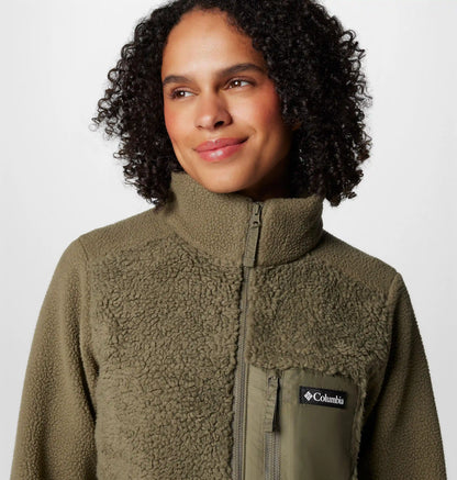 Women's Columbia Lodge Sherpa Full Zip Fleece Jacket