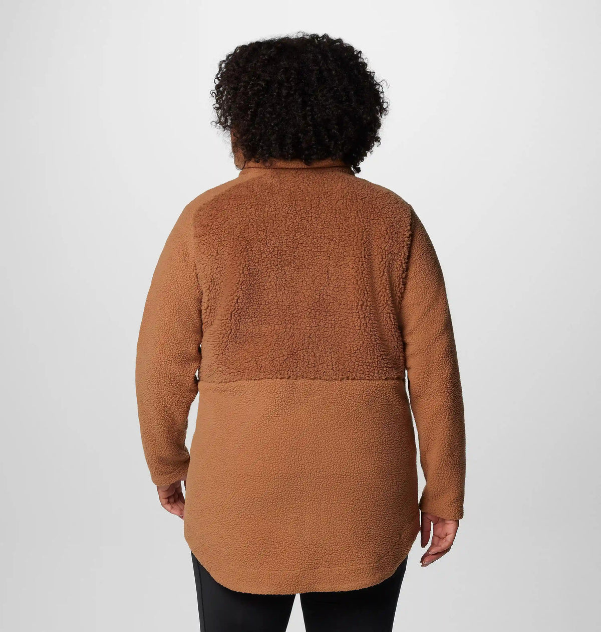 Women's Columbia Lodge Sherpa Full Zip Fleece Jacket - Plus Size