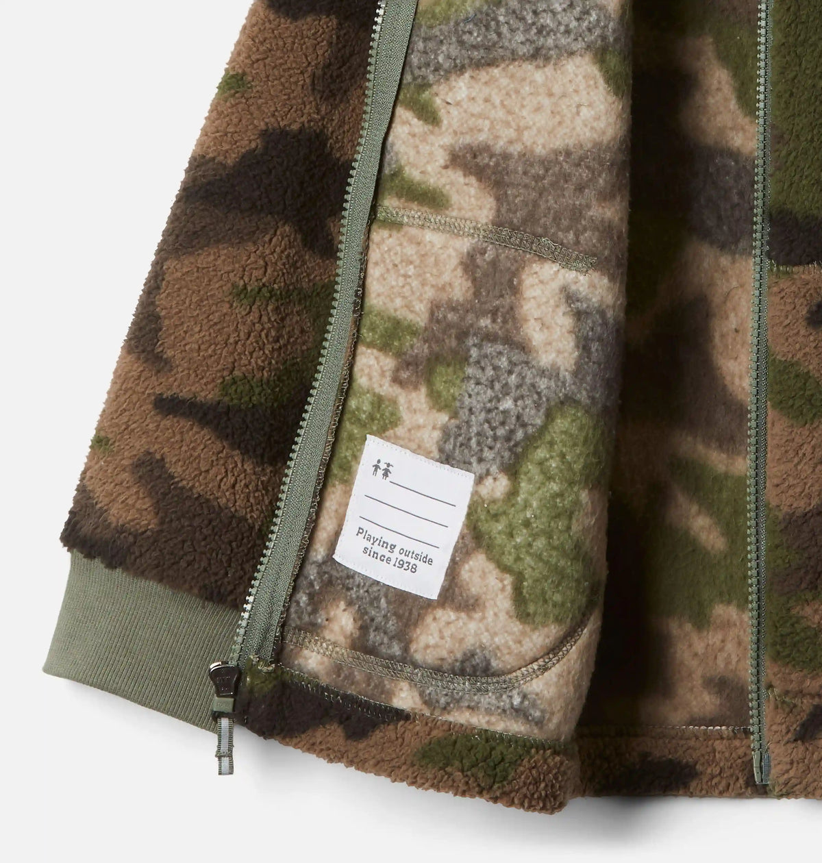 Boys' Rugged Ridge II Sherpa Full Zip