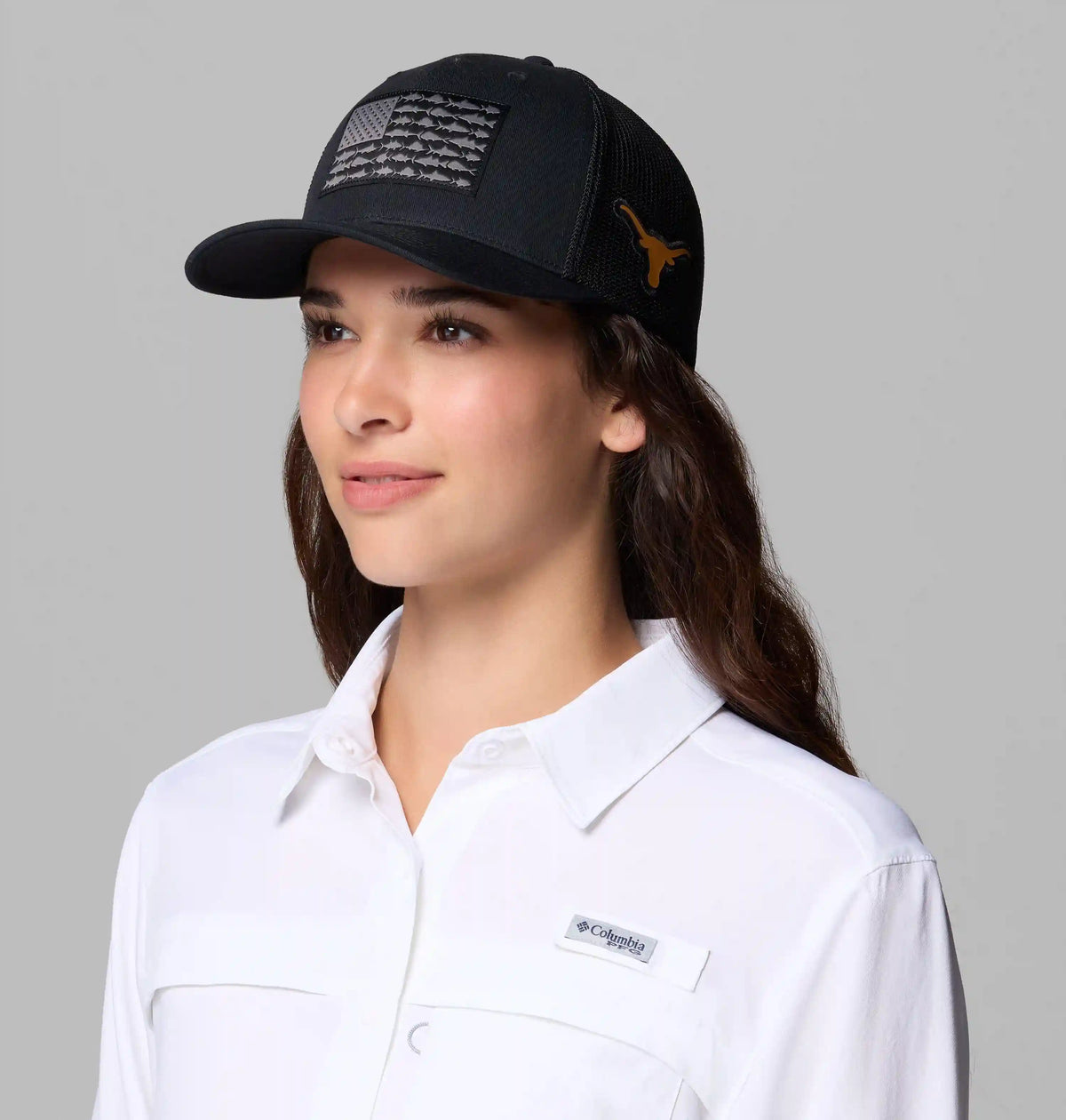 PFG Mesh Fish Flag Ball Cap - Texas