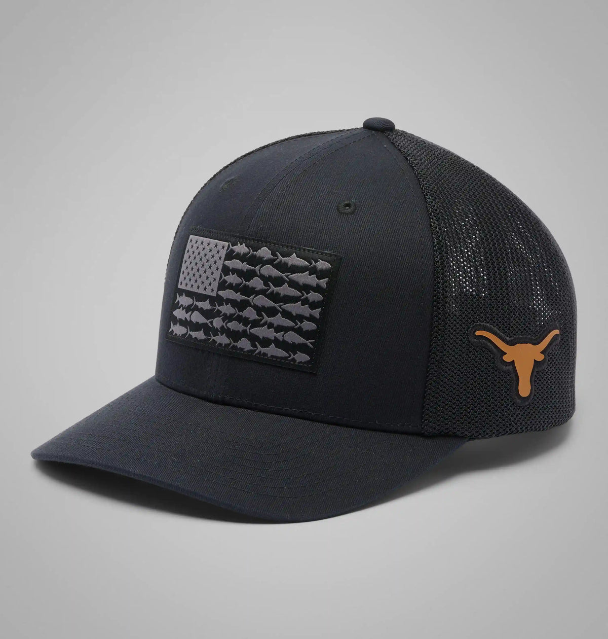 PFG Mesh Fish Flag Ball Cap - Texas