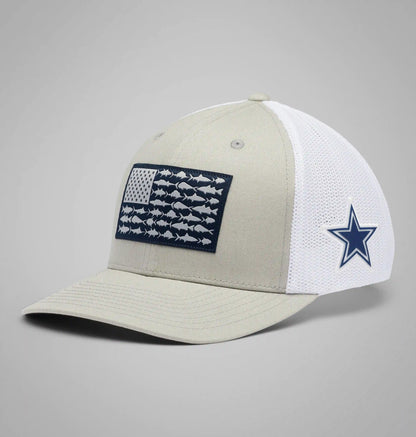 PFG Mesh Fish Flag Ball Cap - Dallas