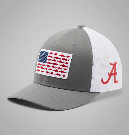 PFG Mesh Fish Flag Ball Cap - Alabama