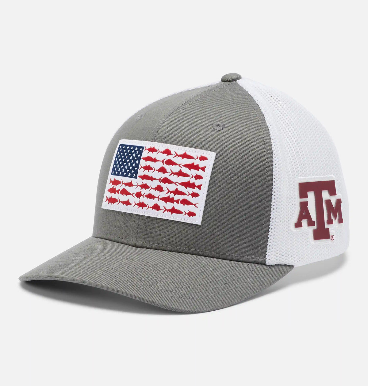 PFG Mesh Fish Flag Ball Cap - Texas A&M