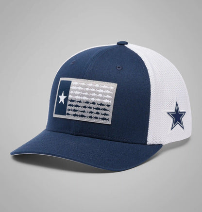 PFG Mesh Fish Flag Ball Cap - Dallas
