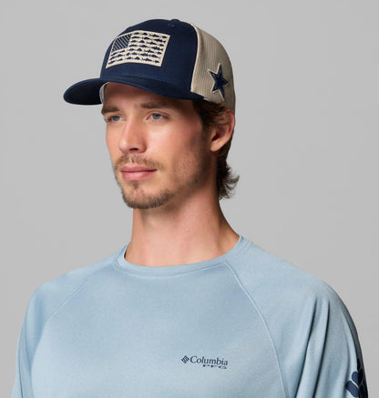 PFG Mesh Fish Flag Ball Cap - Dallas