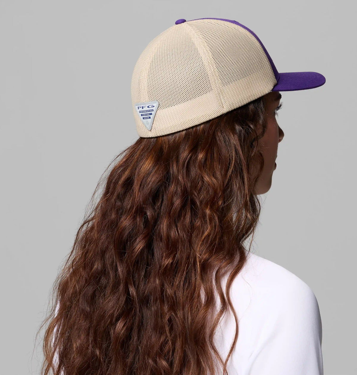 PFG Mesh Fish Flag Ball Cap - LSU