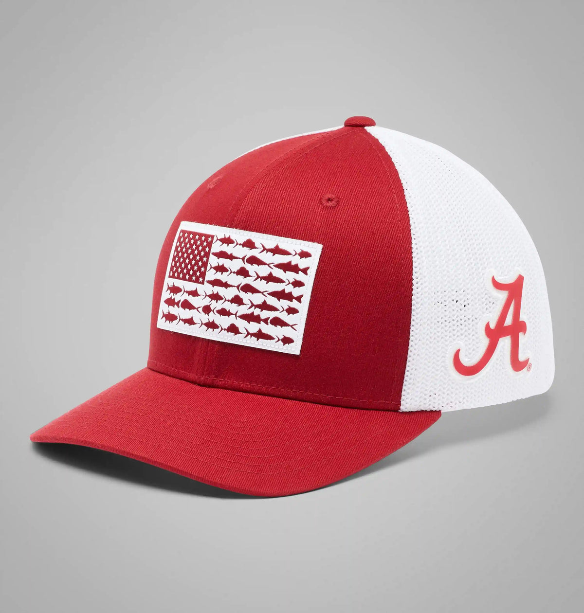 PFG Mesh Fish Flag Ball Cap - Alabama