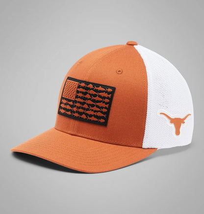 PFG Mesh Fish Flag Ball Cap - Texas