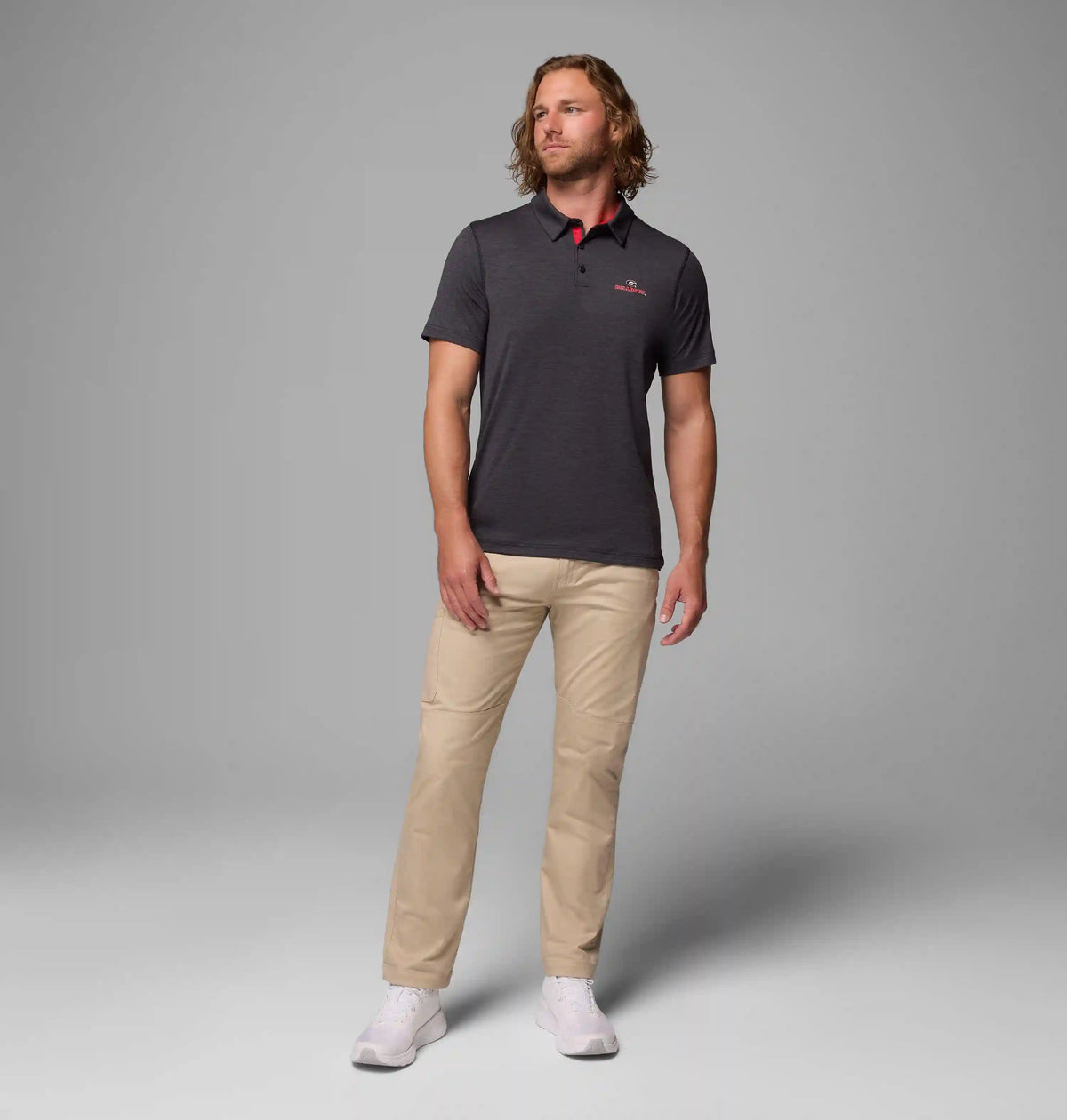 Men's Collegiate Tech Trail Polo - Georgia