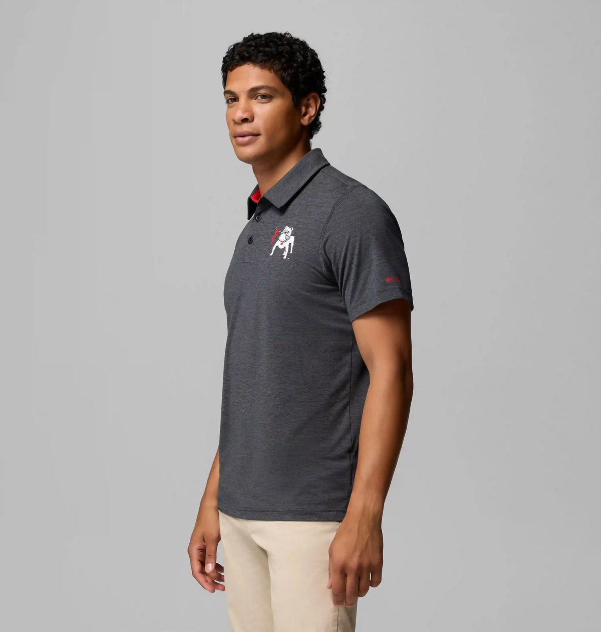 Men's Collegiate Tech Trail Polo - Georgia