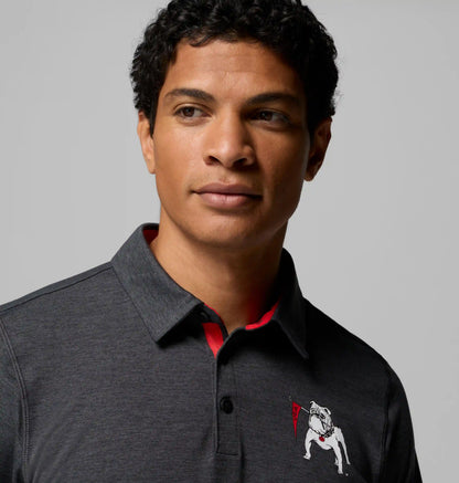 Men's Collegiate Tech Trail Polo - Georgia