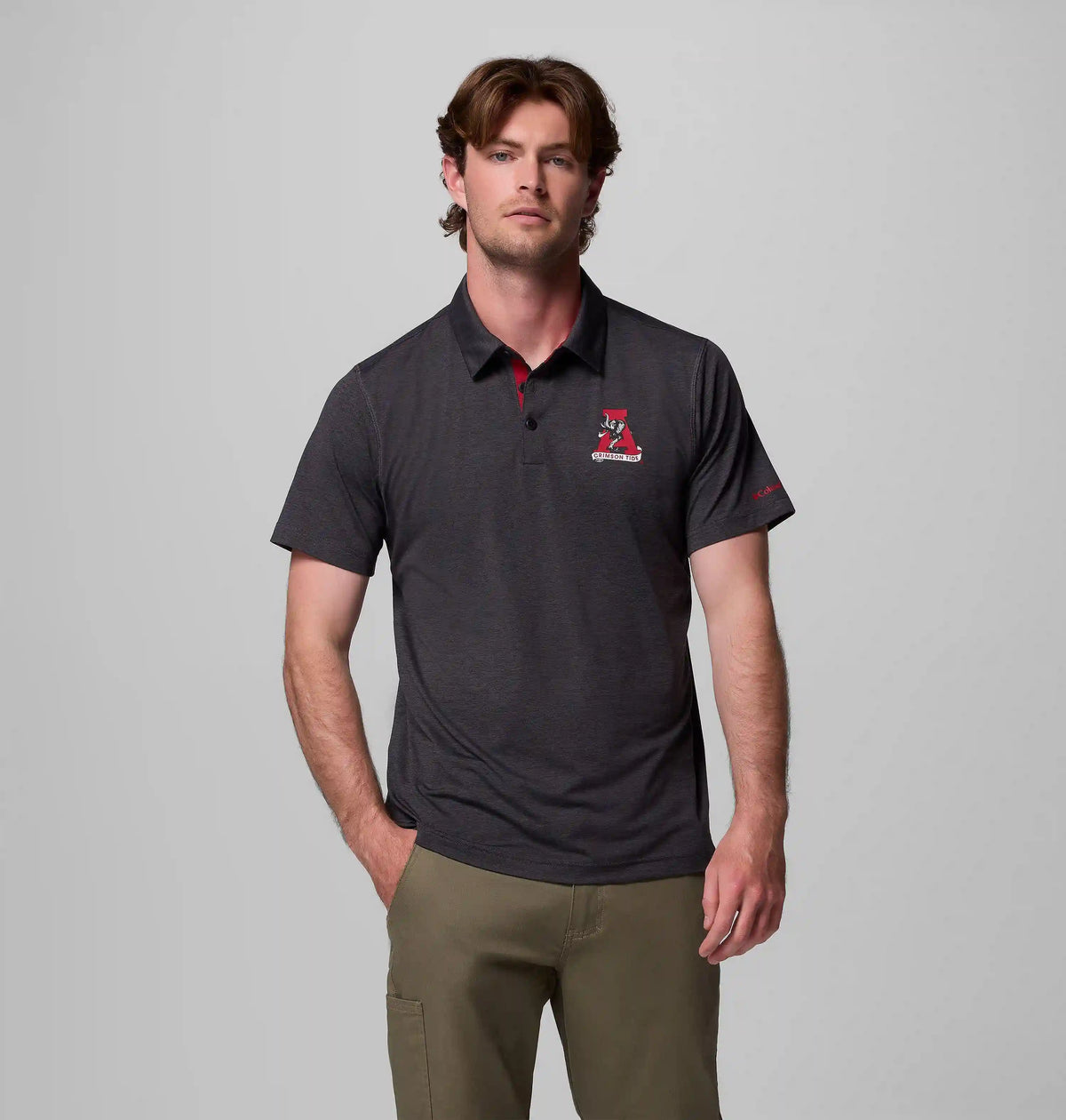 Men's Collegiate Tech Trail Polo - Alabama