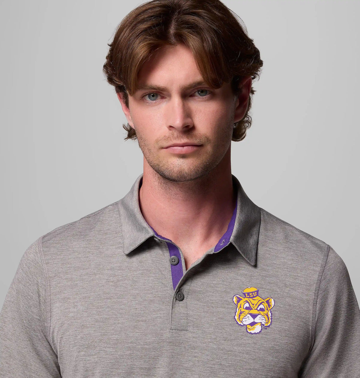 Men's Collegiate Tech Trail Polo - LSU