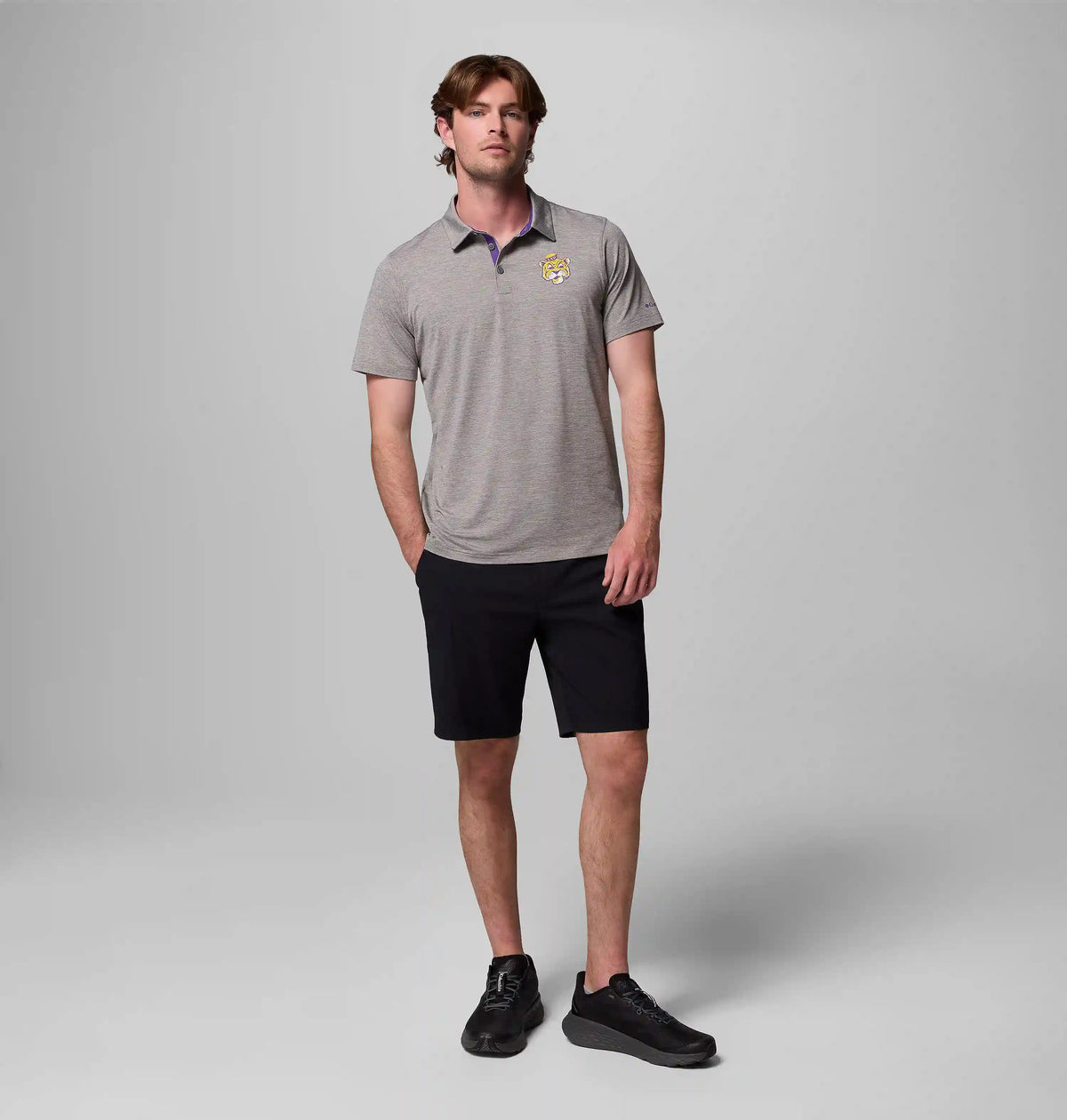 Men's Collegiate Tech Trail Polo - LSU