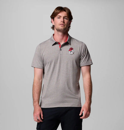 Men's Collegiate Tech Trail Polo - Georgia