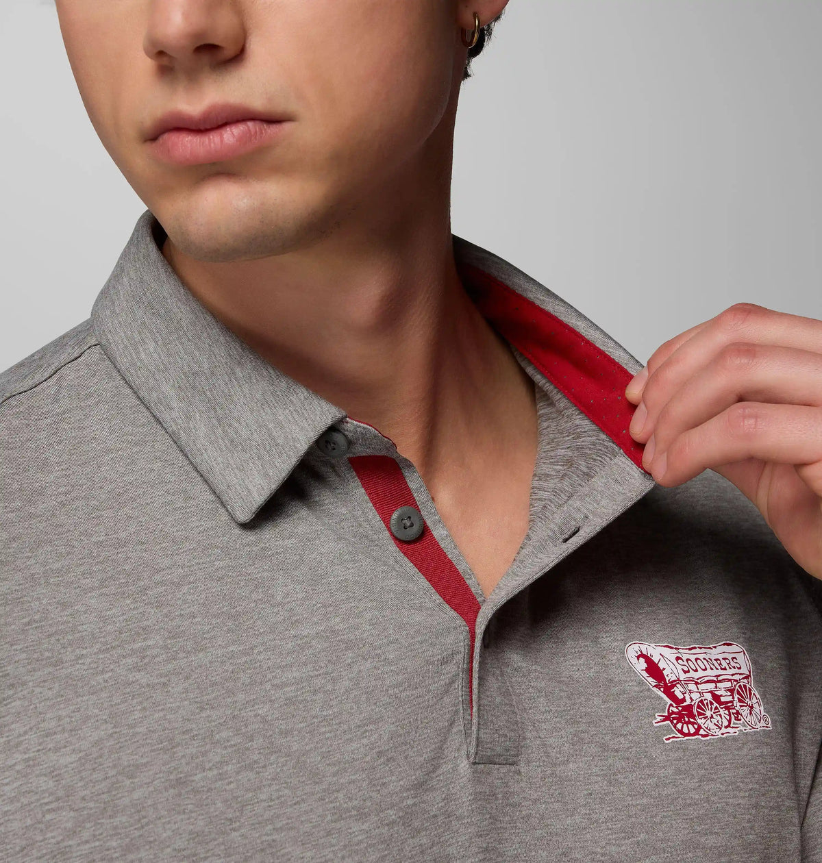 Men's Collegiate Tech Trail Polo - Oklahoma