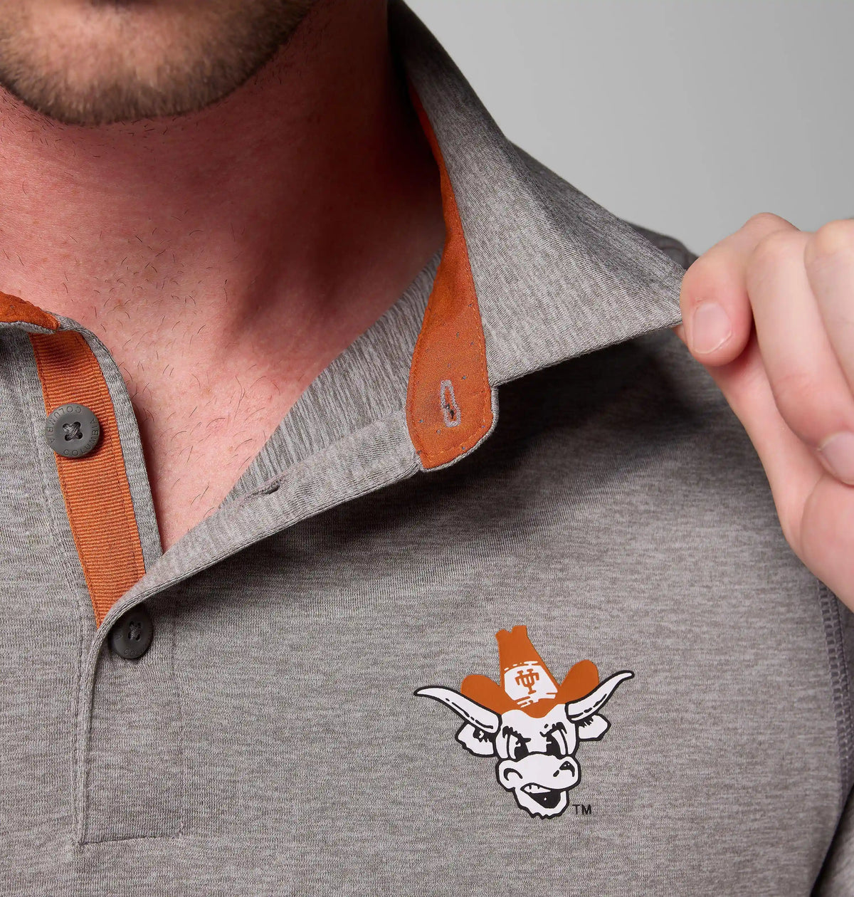 Men's Collegiate Tech Trail Polo - Texas