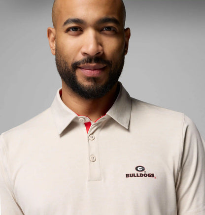 Men's Collegiate Tech Trail Polo - Georgia