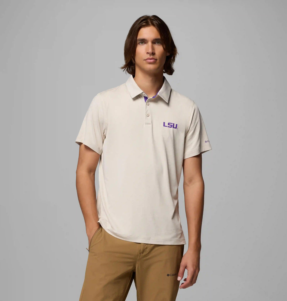 Men's Collegiate Tech Trail Polo - LSU