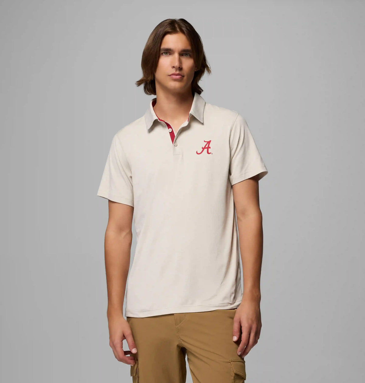 Men's Collegiate Tech Trail Polo - Alabama