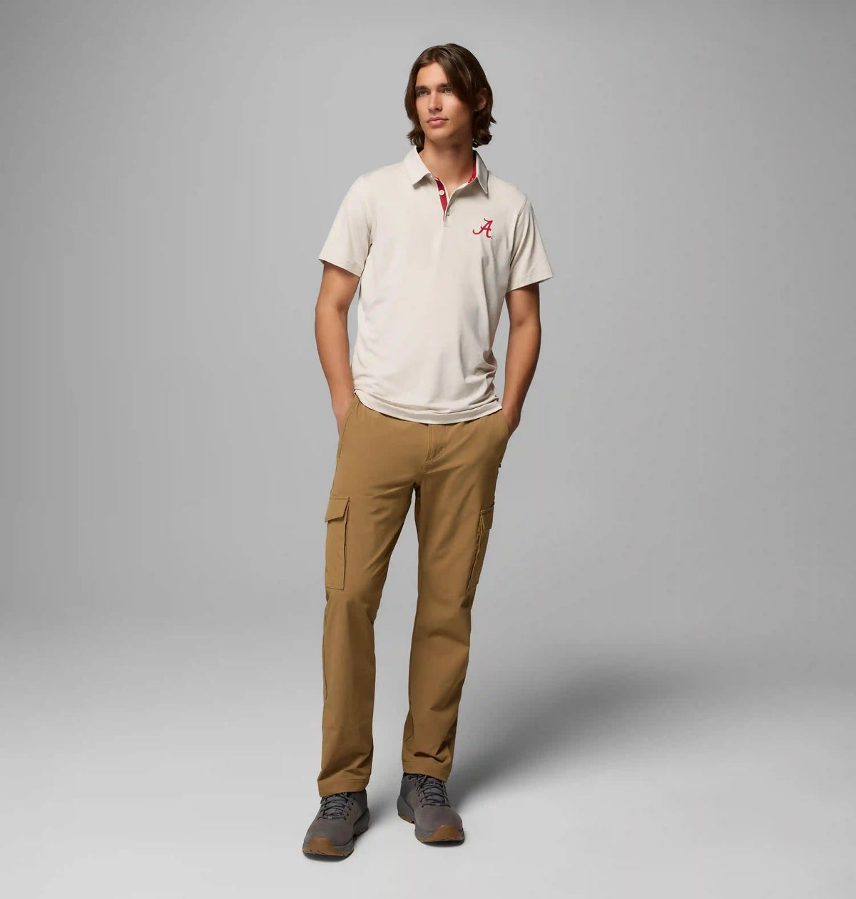 Men's Collegiate Tech Trail Polo - Alabama