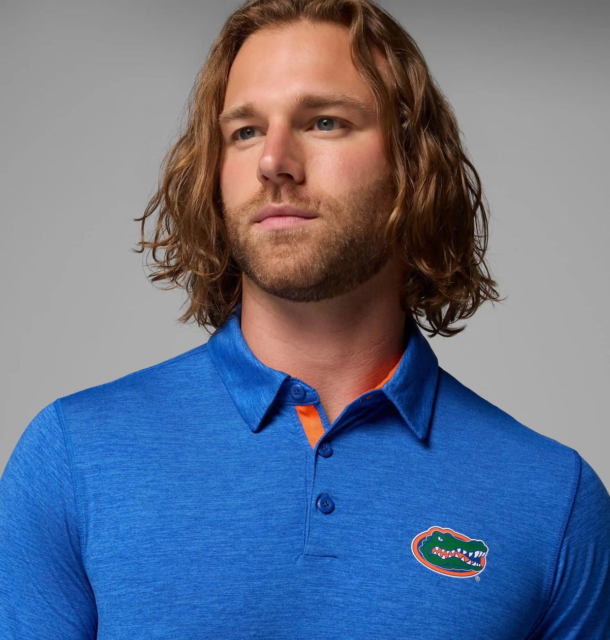 Men's Collegiate Tech Trail Polo - Florida