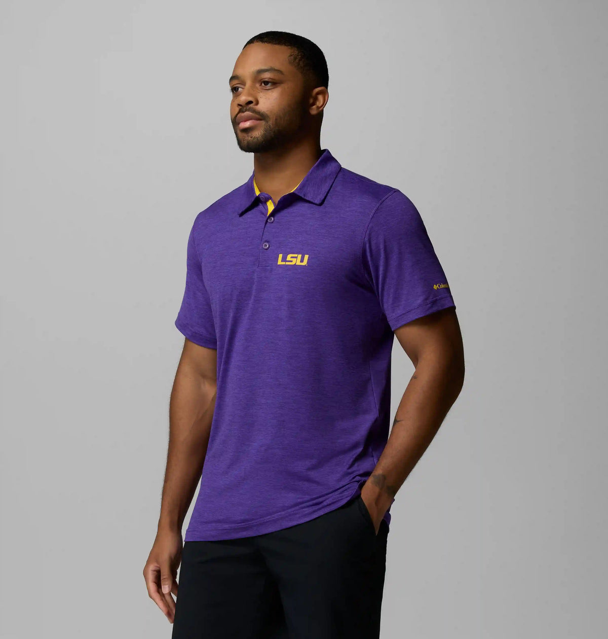 Men's Collegiate Tech Trail Polo - LSU