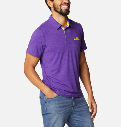 Men's Collegiate Tech Trail Polo - LSU