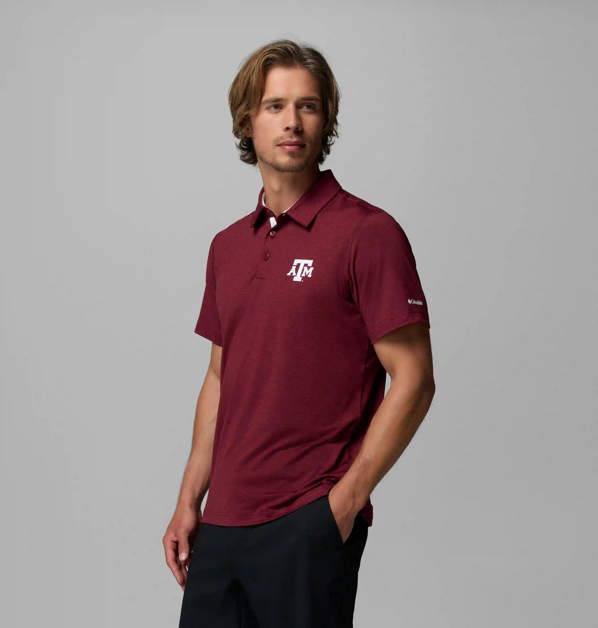 Men's Collegiate Tech Trail Polo - Texas A&M