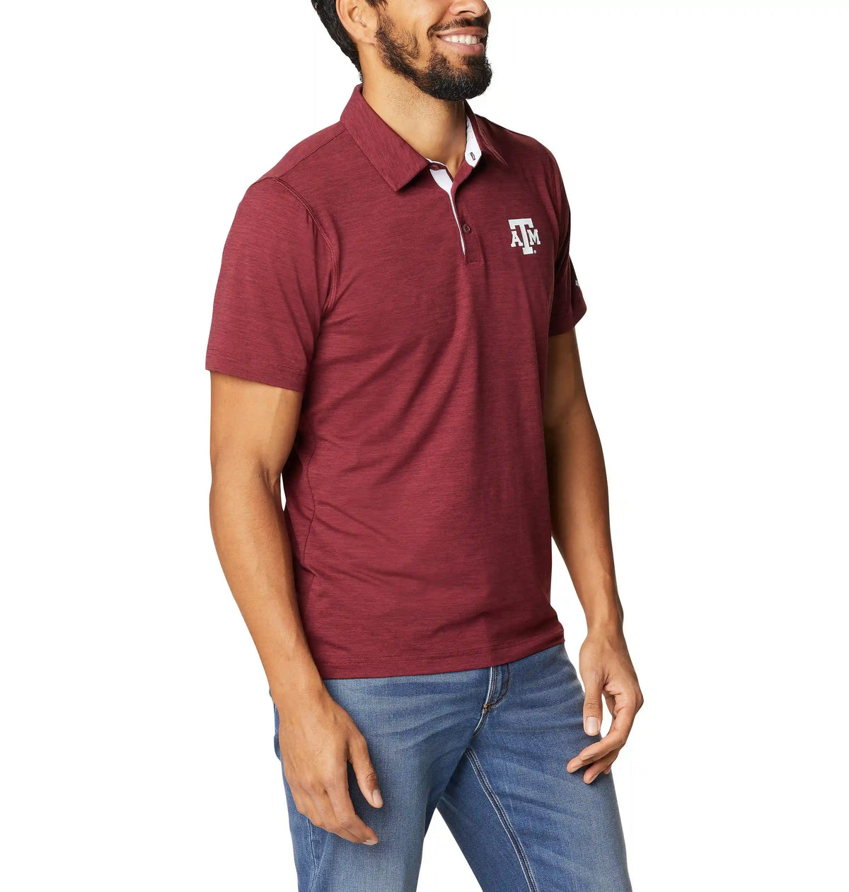 Men's Collegiate Tech Trail Polo - Texas A&M