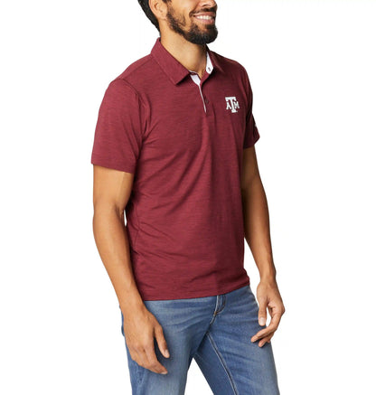 Men's Collegiate Tech Trail Polo - Texas A&M