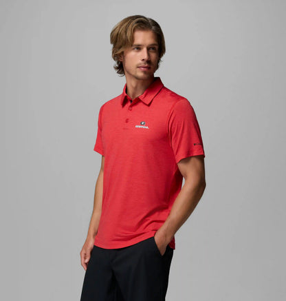Men's Collegiate Tech Trail Polo - Georgia