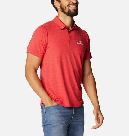 Men's Collegiate Tech Trail Polo - Georgia