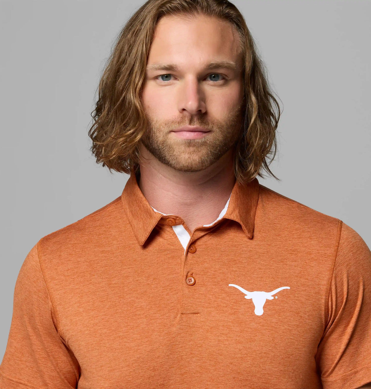 Men's Collegiate Tech Trail Polo - Texas