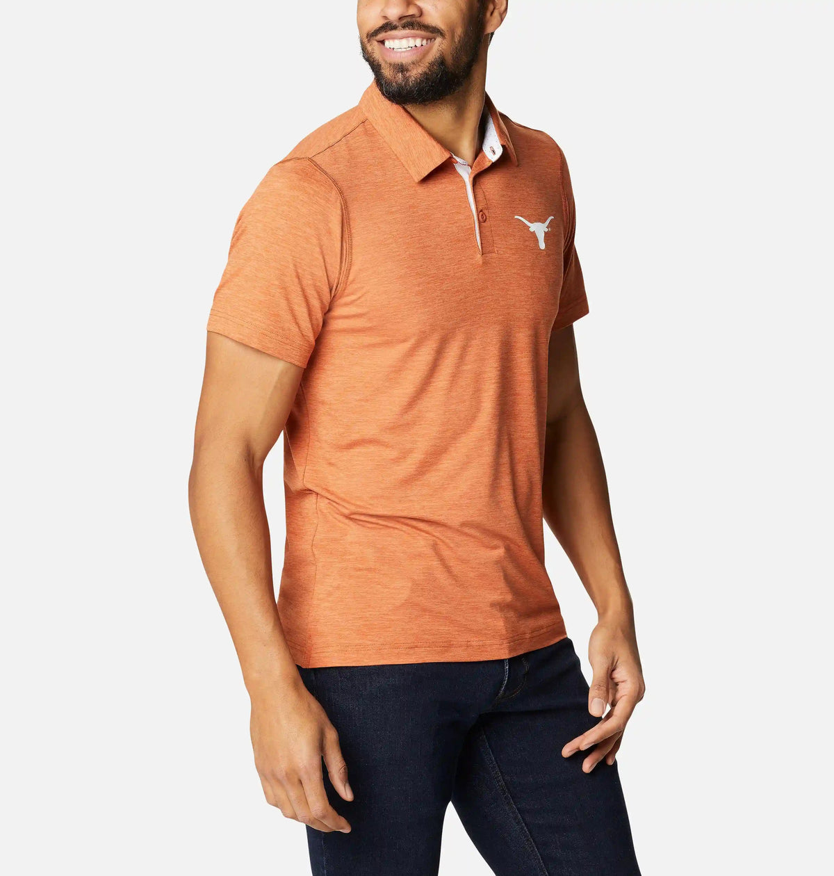 Men's Collegiate Tech Trail Polo - Texas