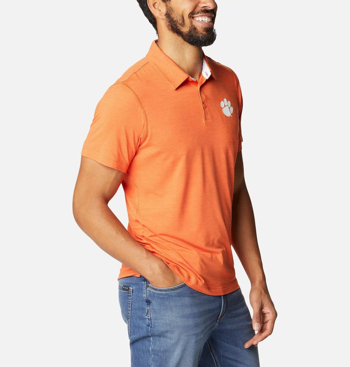 Men's Collegiate Tech Trail Polo - Clemson