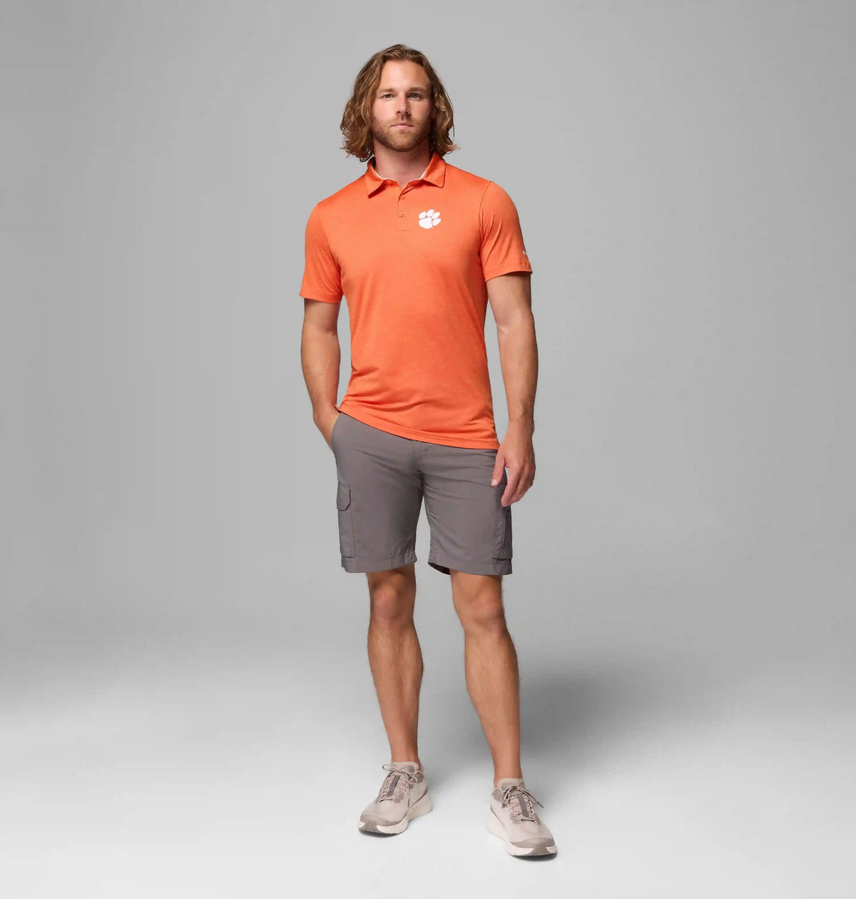 Men's Collegiate Tech Trail Polo - Clemson