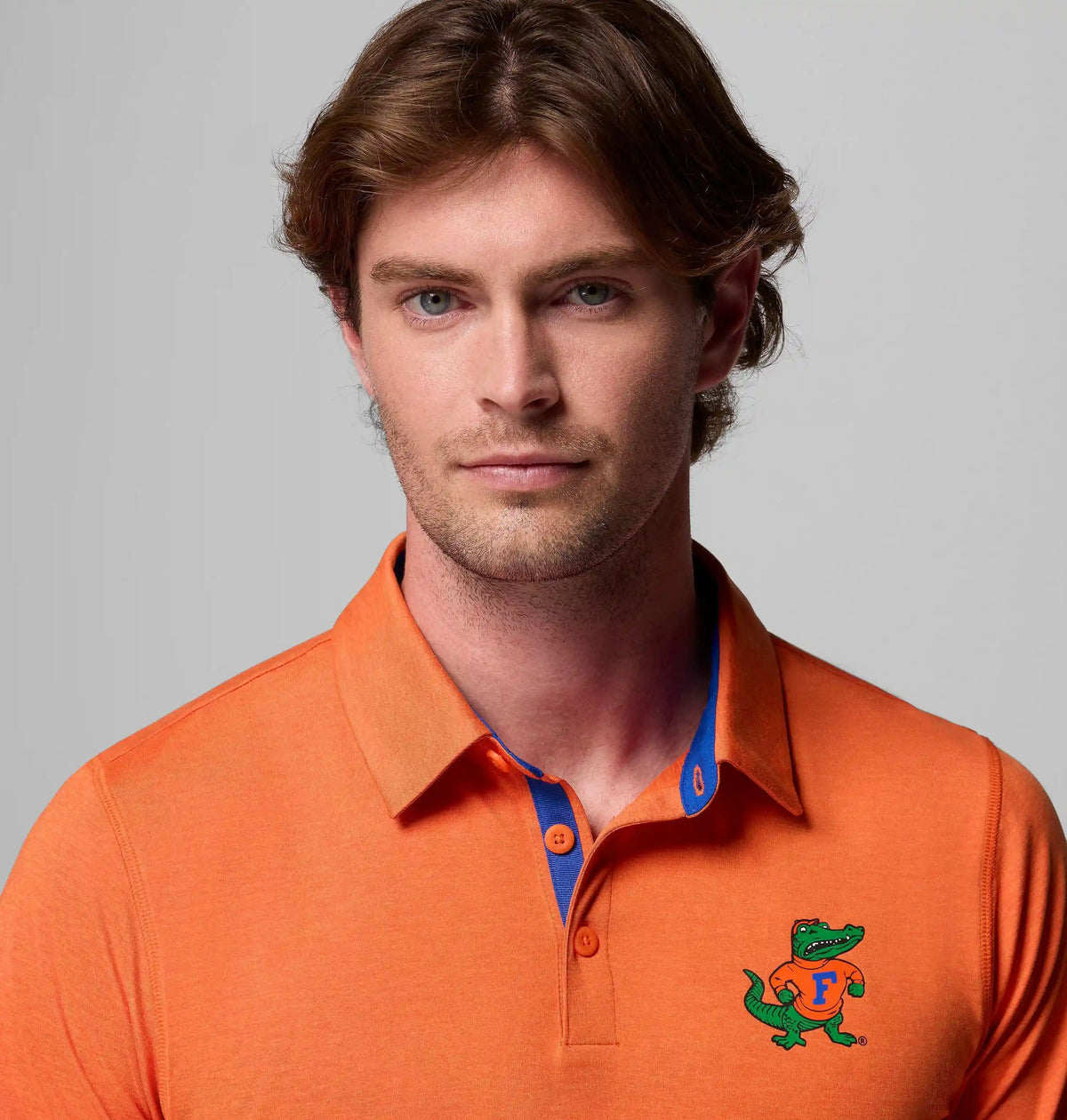 Men's Collegiate Tech Trail Polo - Florida