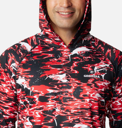 Men's Collegiate PFG Super Terminal Tackle Hoodie - Georgia