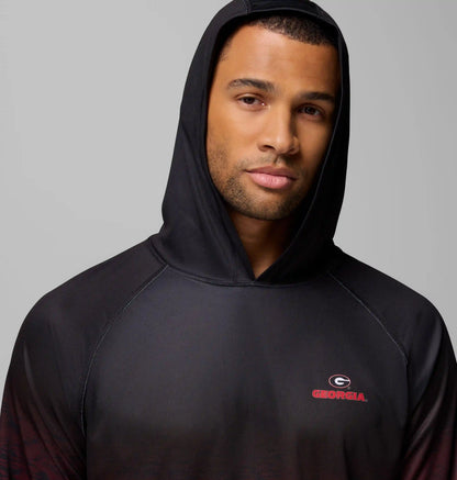 Men's Collegiate PFG Super Terminal Tackle Hoodie - Georgia