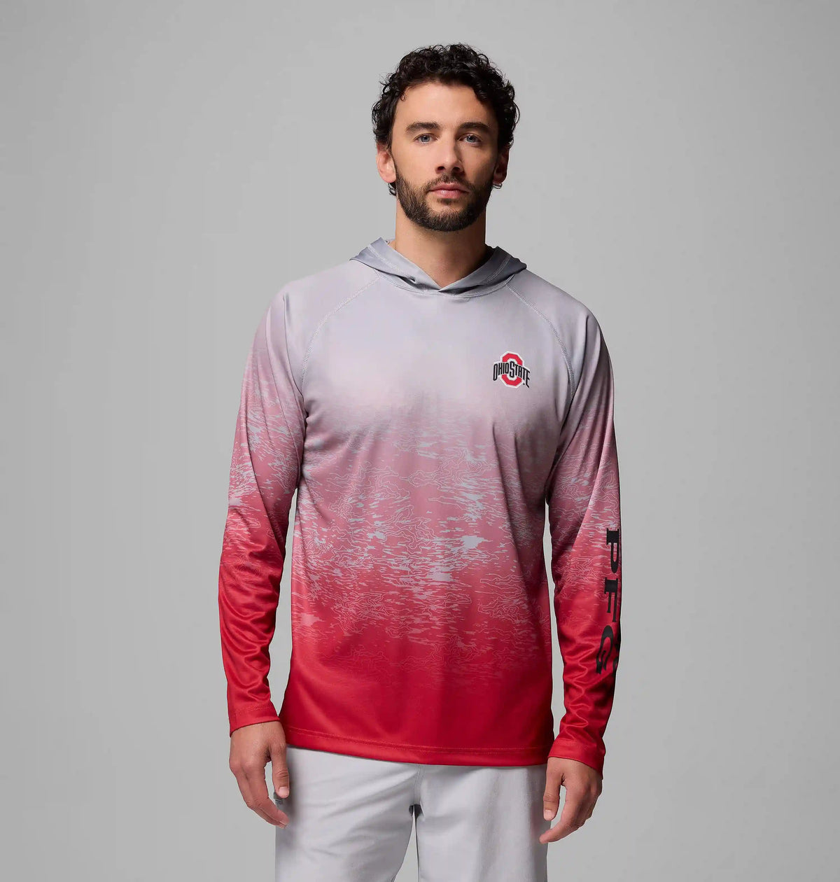 Men's Collegiate PFG Super Terminal Tackle Hoodie - Ohio State