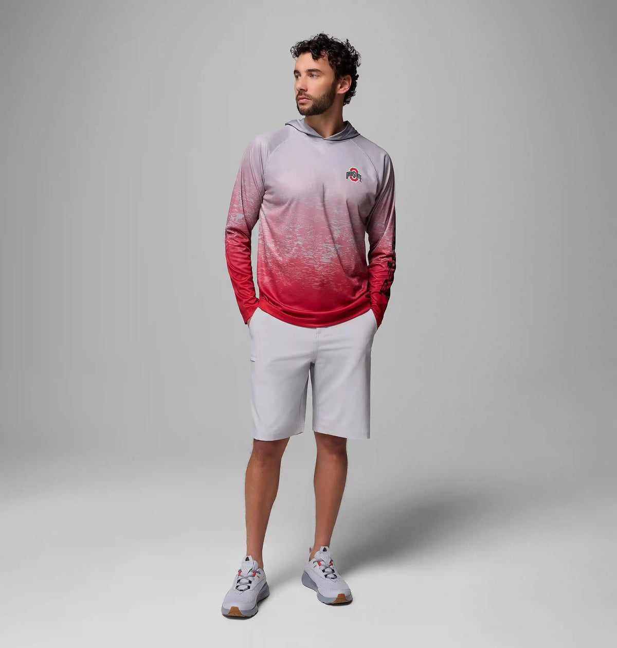 Men's Collegiate PFG Super Terminal Tackle Hoodie - Ohio State